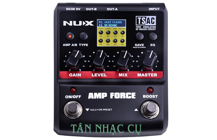 Phơ Guitar Nux Amp Force