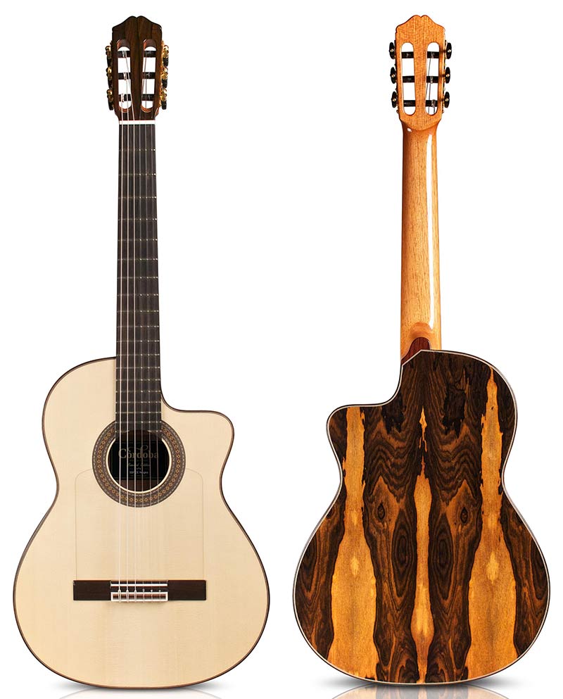 Đàn Guitar Classic Cordoba 55FCE NEGRA