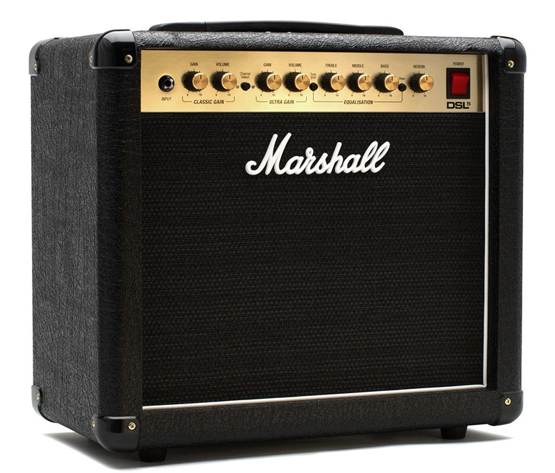 Marshall DSL5C 5W Dual Channel Tube Guitar Combo Amplifier, DSL Series