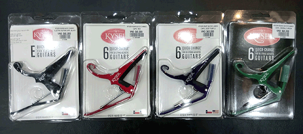 Capo Guitar Kyser Nhiều Màu