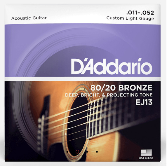 Dây Đàn Guitar Acoustic D'Addario EJ13