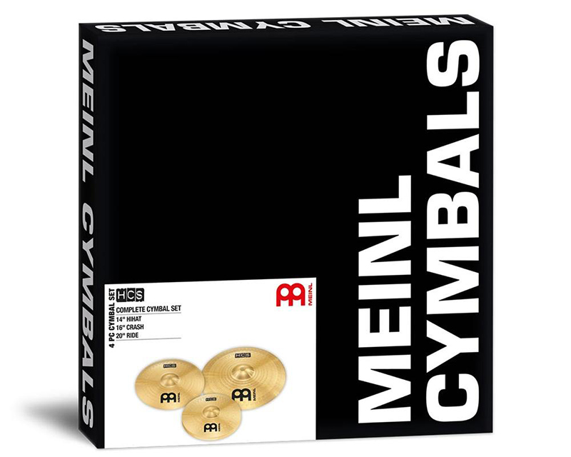 MEINL Cymbals HCS141620 HCS Cymbal Set (14HiHat, 16Crash, 20Ride)