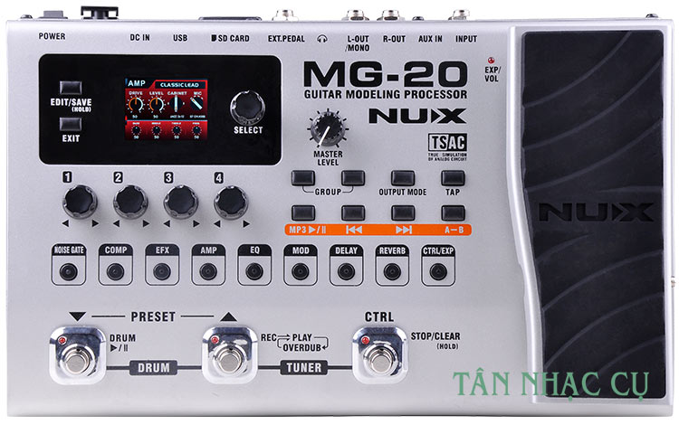 Phơ Guitar Nux MG 20