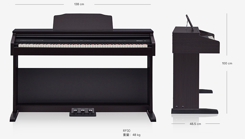 Đàn Piano Điện Roland RP30 Trưng Bày