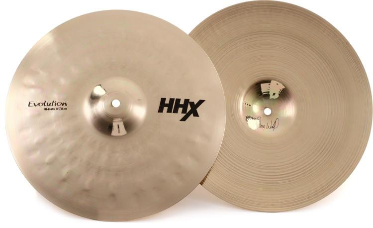 Sabian 14 inch HHX Evolution Hi-hat Cymbals