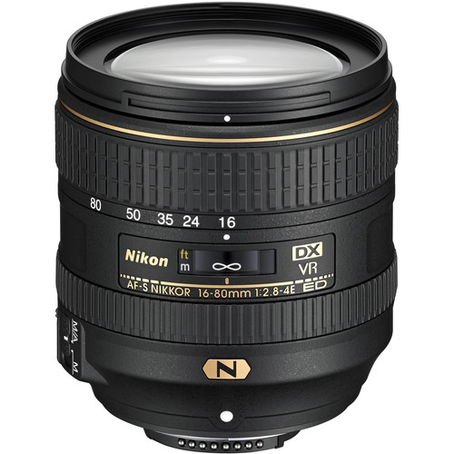 Nikon AF-S DX 16-80mm F2.8-4E ED VR Nano (New)