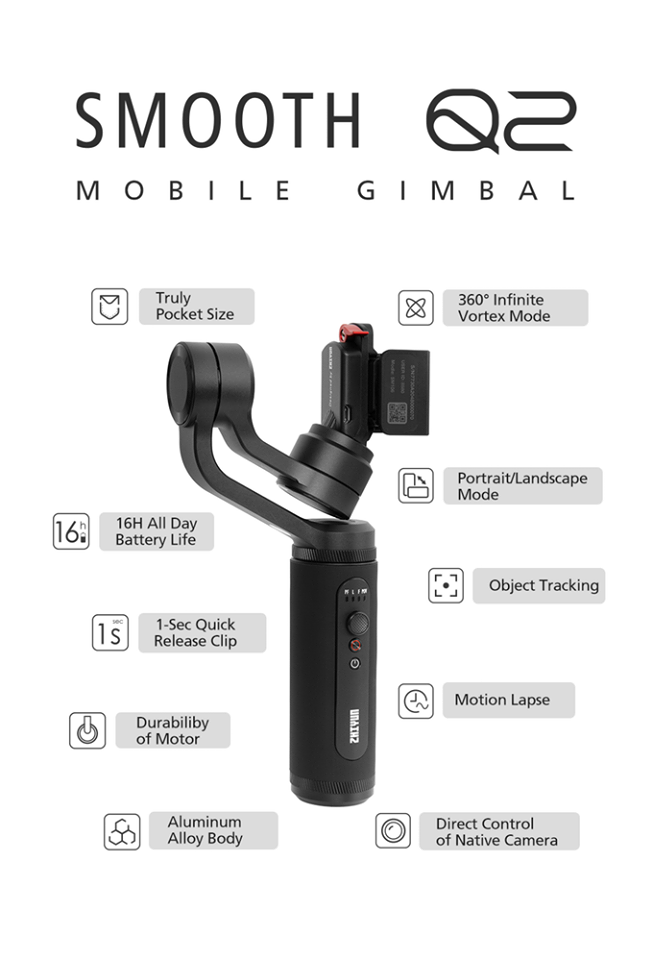 Gimbal Zhiyun Smooth Q2