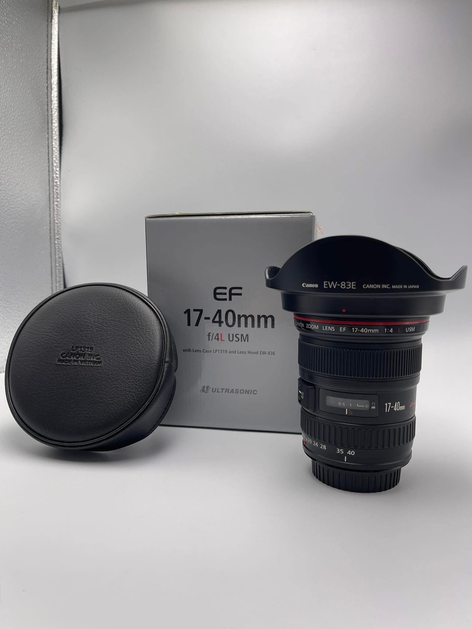 Canon EF 17-40mm F4L USM