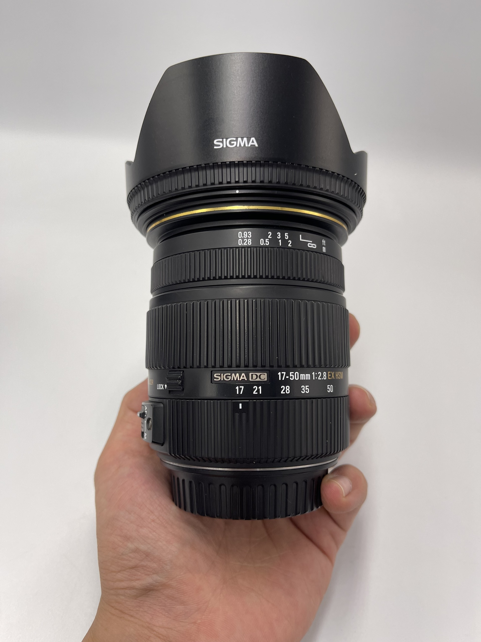 Sigma 17-50mm F/2.8 For Canon (Đồ cũ)