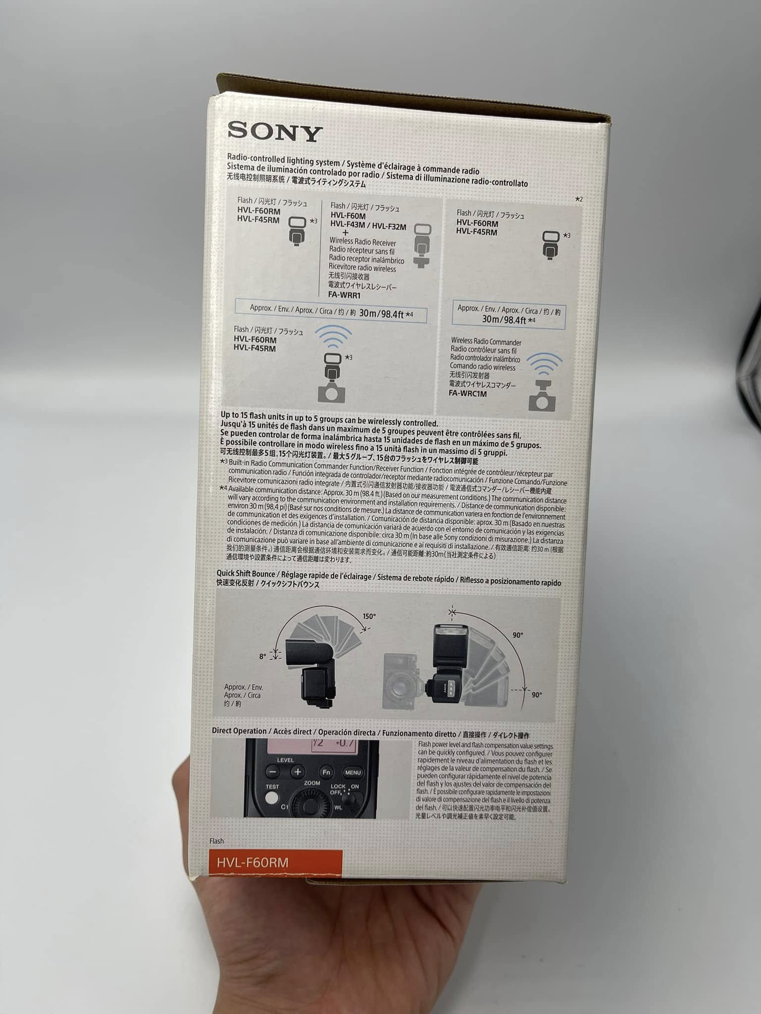 Flash Sony HVL-F60RM (Chính hãng)