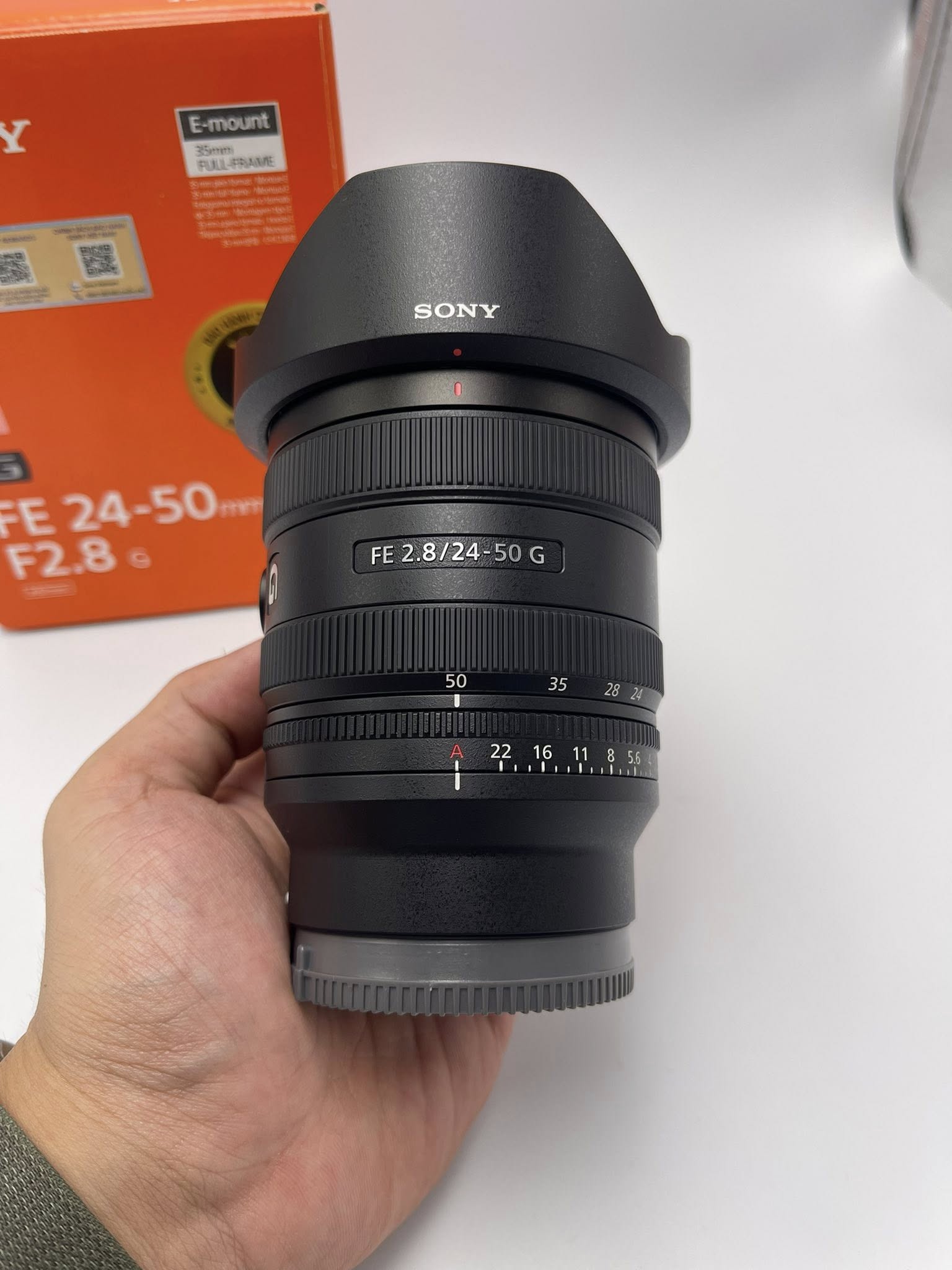 Sony FE 24-50mm F2.8G