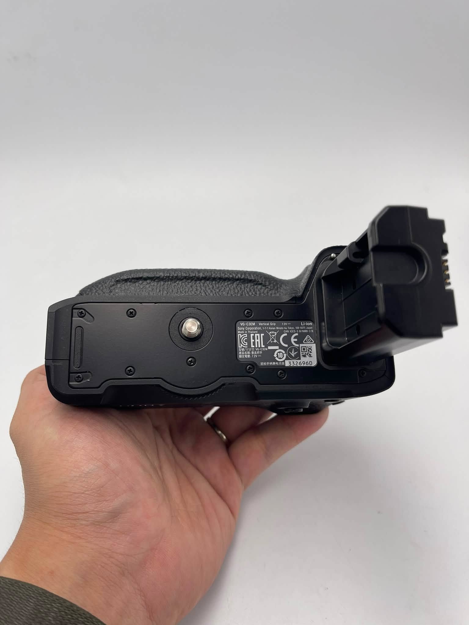 Grip pin zin Sony VG C3EM for Sony A7R3, A73, A9