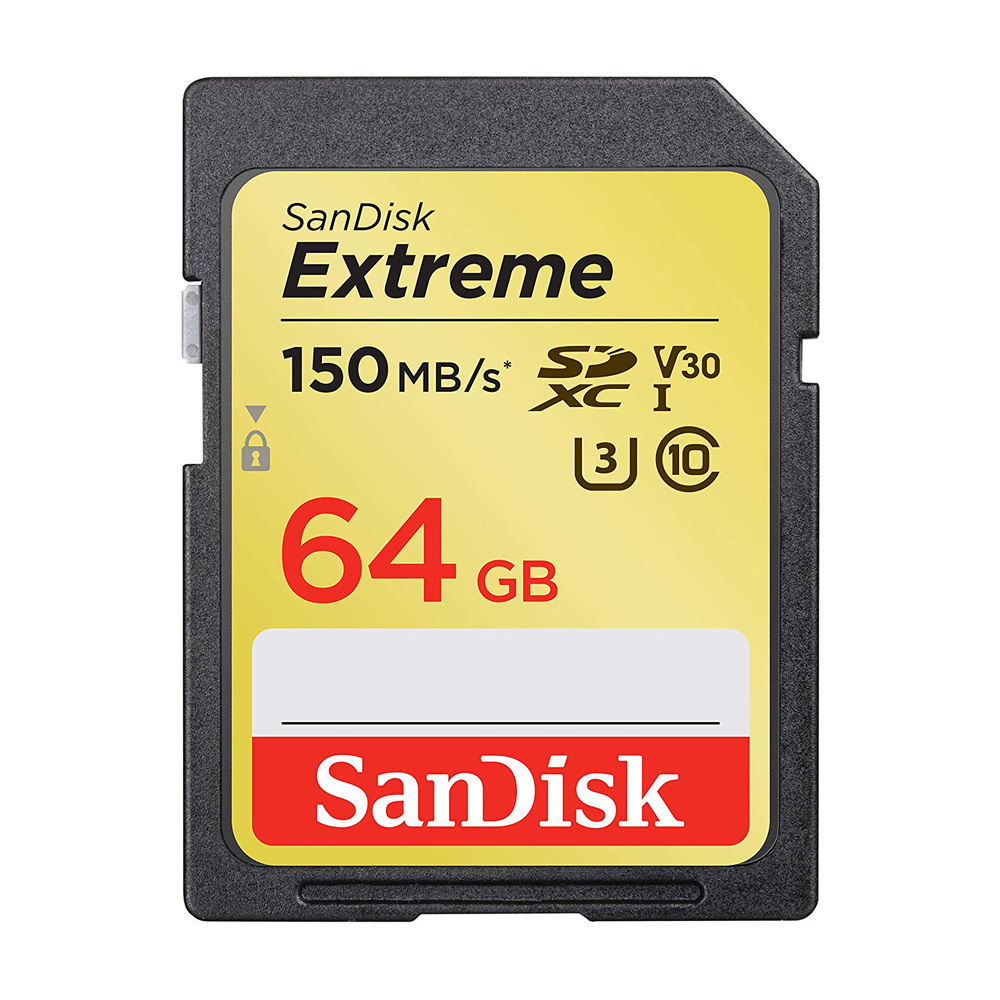 Thẻ nhớ SD Sandisk Extreme 64GB 150mb/s (Chính hãng)