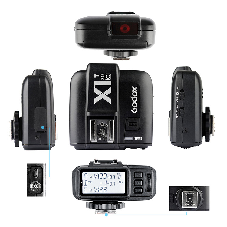 Trigger Godox X1T for Canon/Nikon/Sony