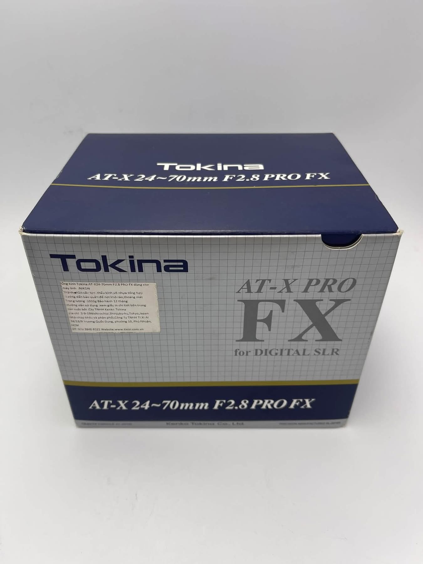 Tokina AT-X 24-70mm F2.8 PRO FX for Nikon (New)