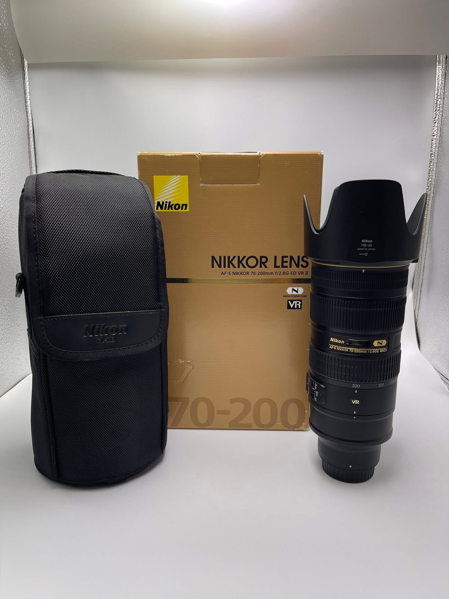 Nikon AF-S 70-200mm F2.8G Nano VR 2
