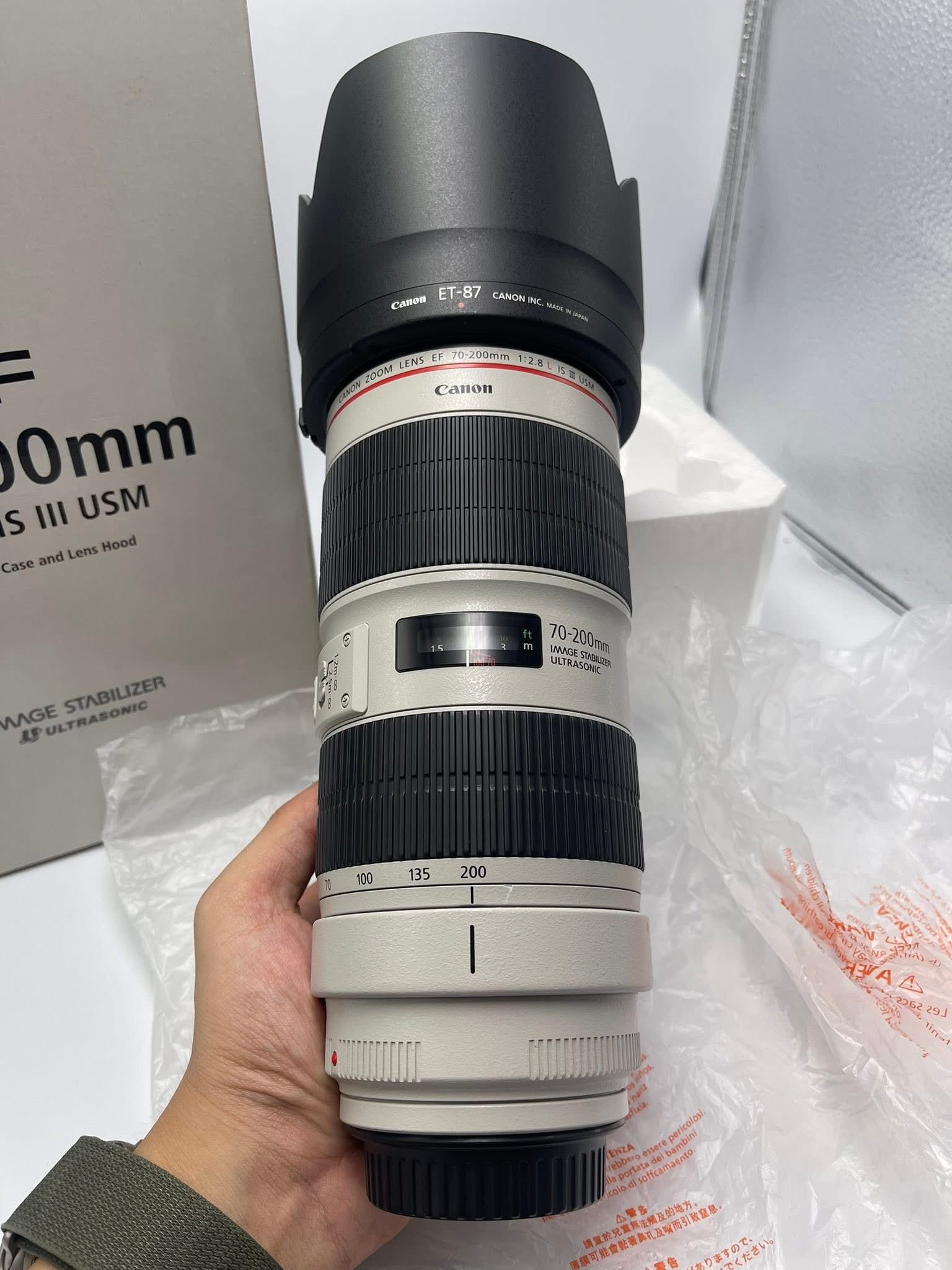 Canon EF 70-200mm F2.8L IS III USM