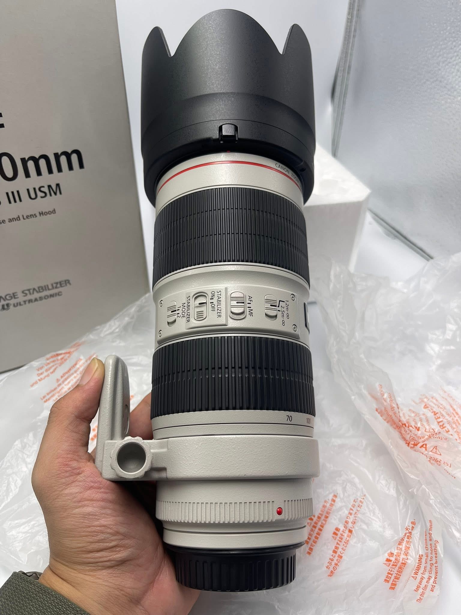 Canon EF 70-200mm F2.8L IS III USM
