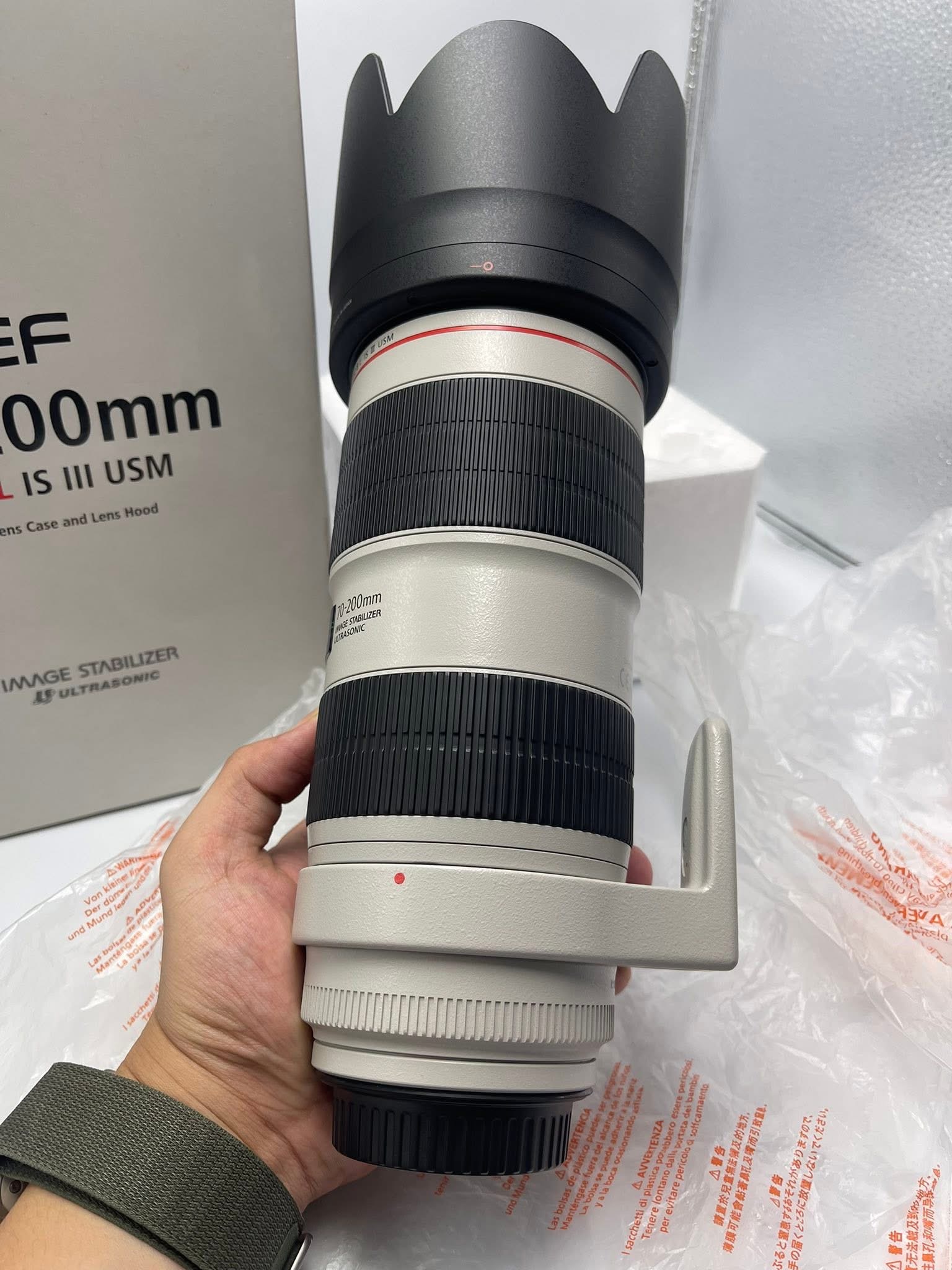 Canon EF 70-200mm F2.8L IS III USM