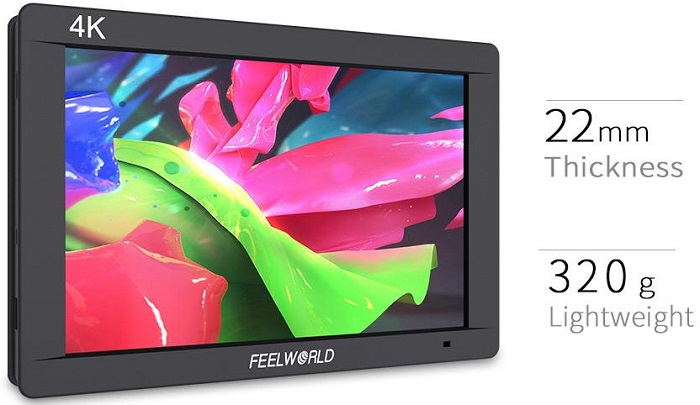 Feelworld Monitor FW703 FW7 7inch 4K HDMI SDI