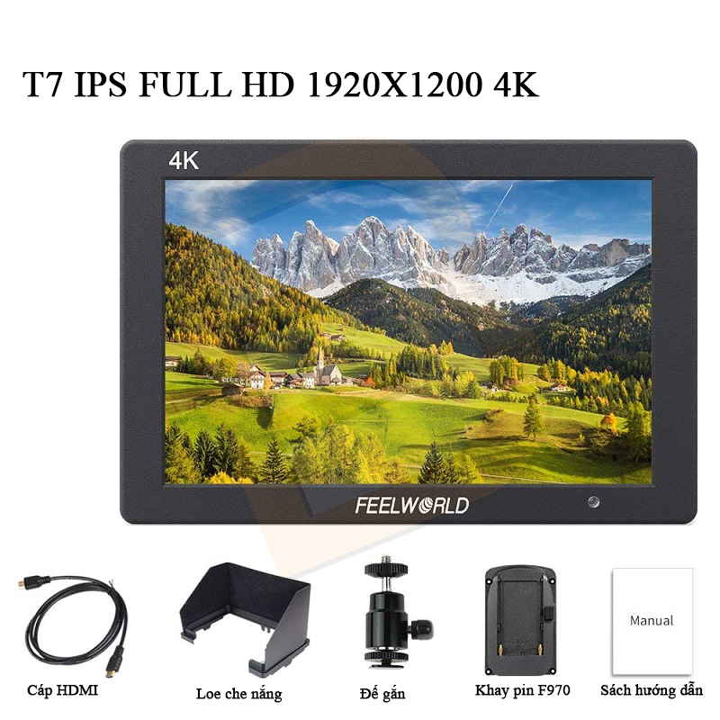 Feelworld Monitor T7 7inch 4K