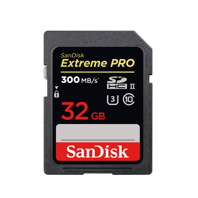 Thẻ nhớ Sandisk Extreme PRO 32GB 300mb/s (Chính hãng)