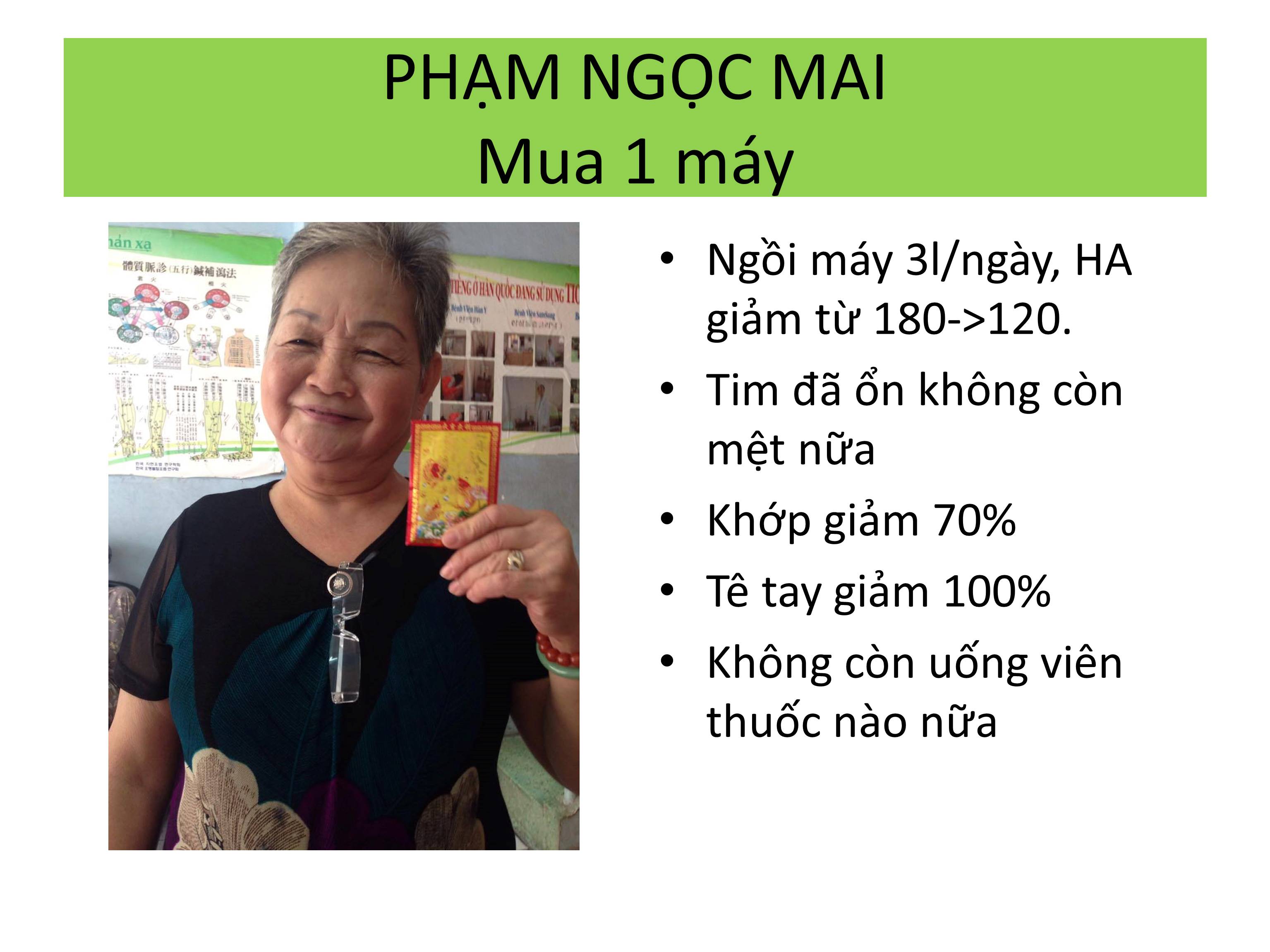 CẢM NHẬN CỦA MẸ MAI