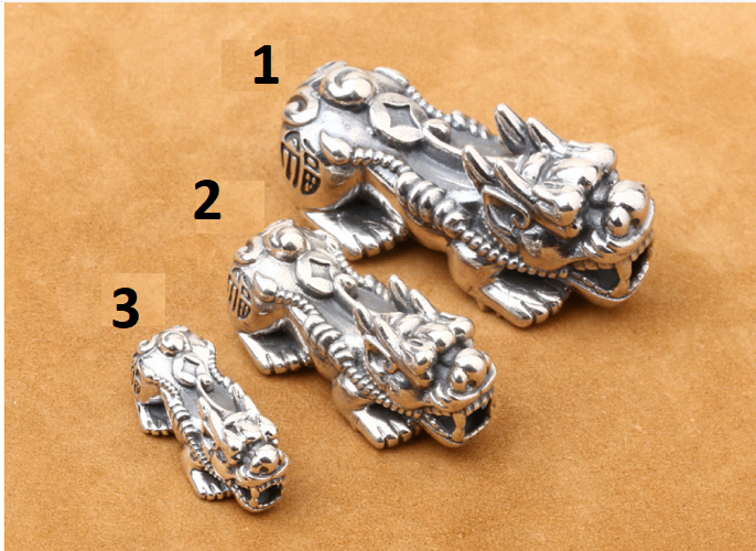 Charm Bạc Thái Tỳ Hưu May Mắn - PKB61​​​​​​​2