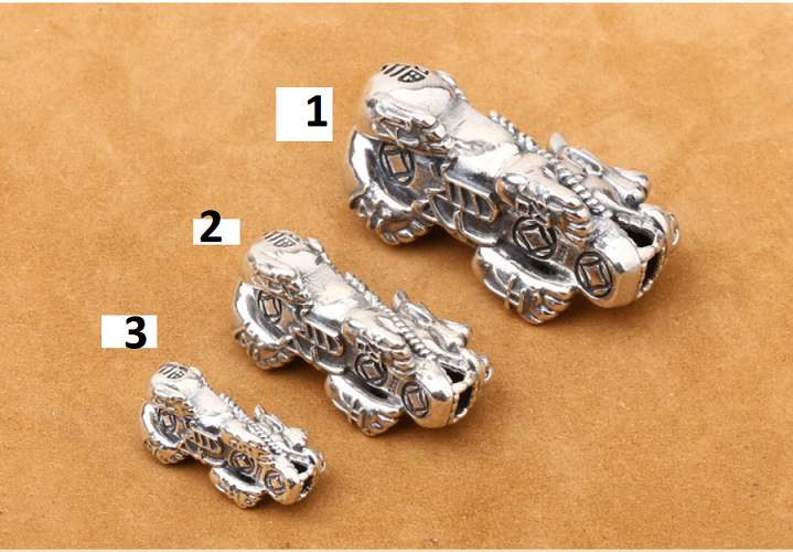 Charm Bạc Thái Tỳ Hưu May Mắn - PKB61​​​​​​​2