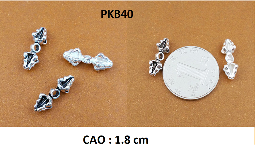 PHỤ KIỆN CHARM BẠC CHÙY KIM CANG - PKB40