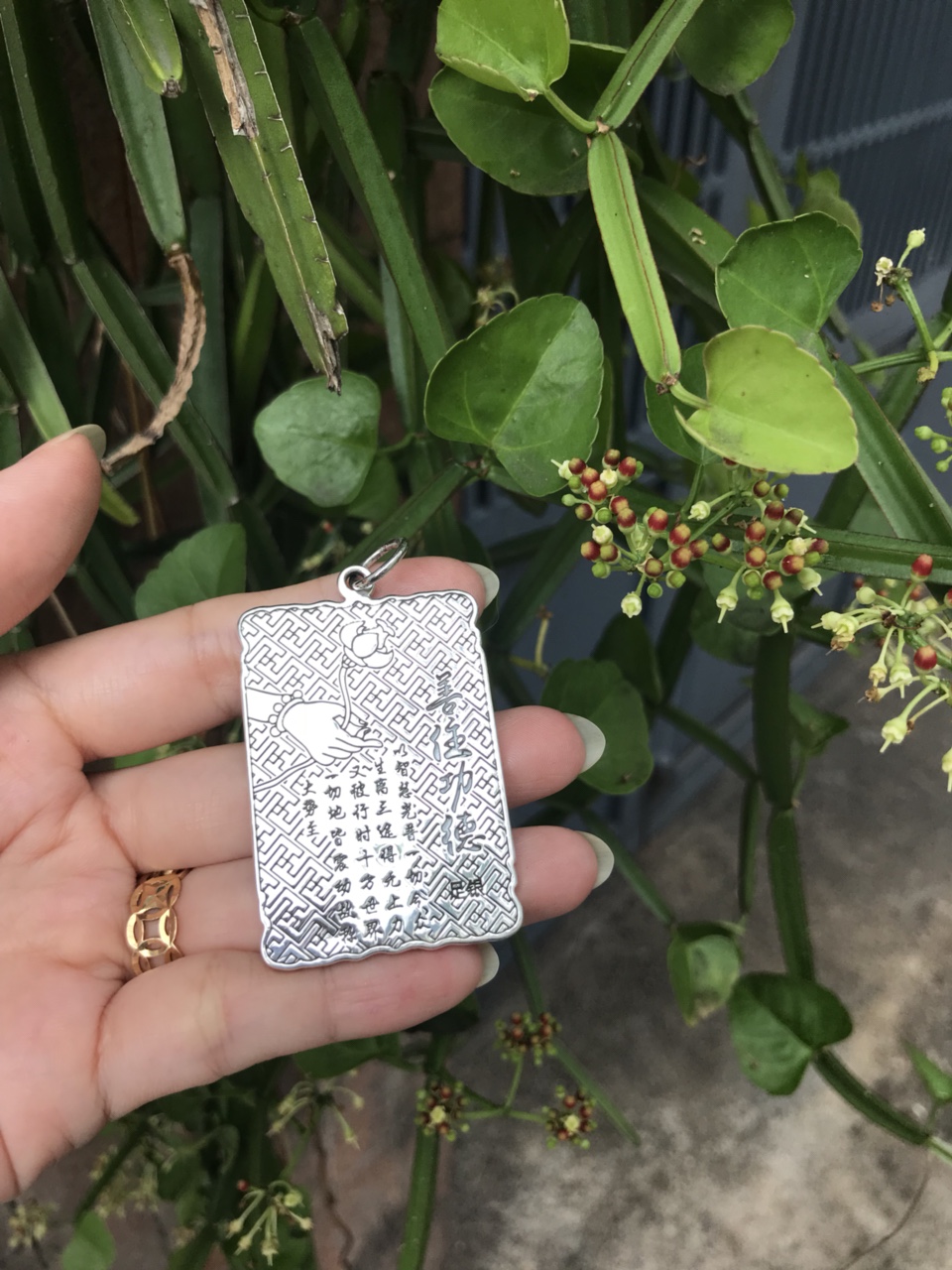 MẶT DÂY CHUYỀN ĐẠI THẾ CHÍ BỒ TÁT - DC417