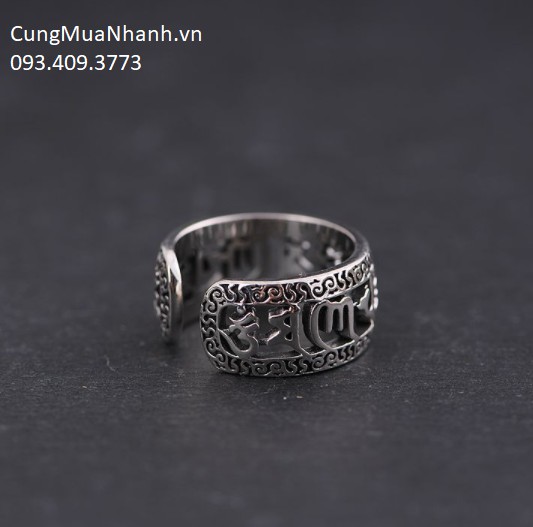 NHẪN KHẮC OM MANI PADME HUM - NH249