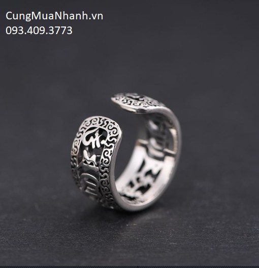 NHẪN KHẮC OM MANI PADME HUM - NH249