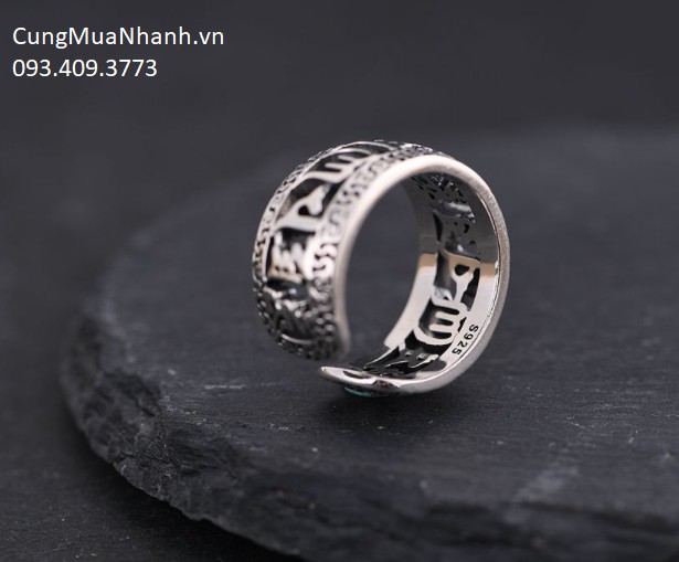 NHẪN KHẮC OM MANI PADME HUM - NH249