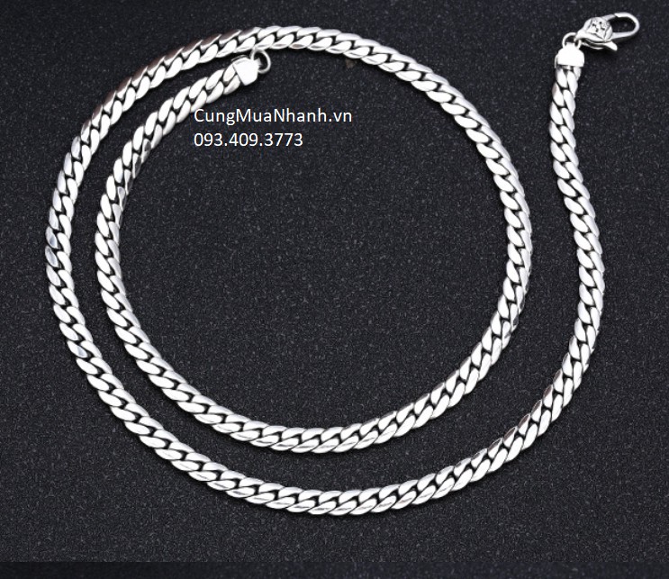 DÂY CHUYỀN KHẮC LỤC TỰ - CHÙY KIM CANG  - VC122