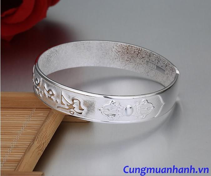Vòng tay thần chú Om Mani Padme Hum Tây Tạng -VT207