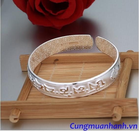 Vòng tay thần chú Om Mani Padme Hum Tây Tạng -VT207