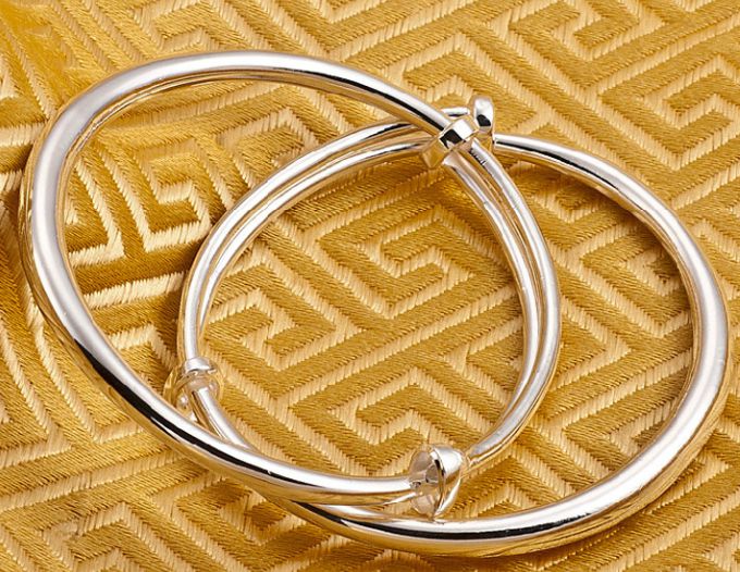 Vòng Tay Bạc Thái Dành Cho Bé - VT317