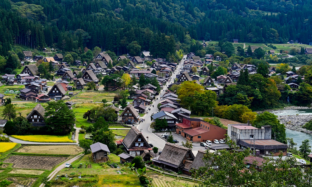 Làng cổ tích Shirakawago - Ngôi làng cổ tích Nhật Bản được yêu thích