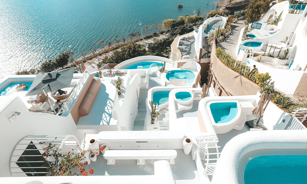 Dali Santorini Hotel - Phiên bản Địa trung Hải thu nhỏ tại thành phố 