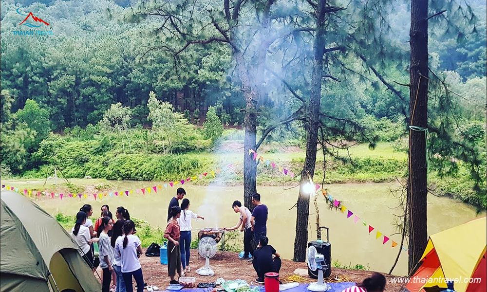 Địa điểm cắm trại gần Hà Nội - Điểm picnic, dã ngoại mới toanh