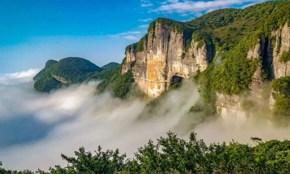 Kim Phật Sơn, Nam Xuyên, Trùng Khánh -  Vẻ đẹp của thiên nhiên hùng vĩ