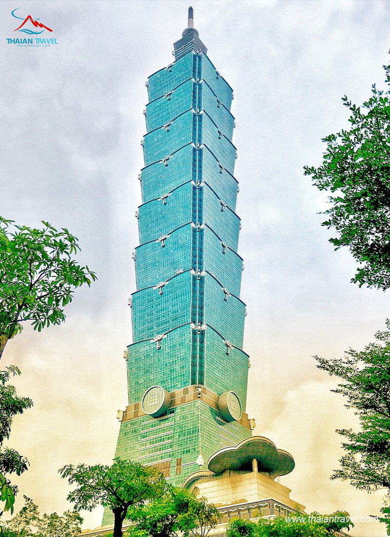 Tòa tháp Taipei 101 (Tòa tháp Đài Bắc 101) Niềm tự hào của Đài Loan