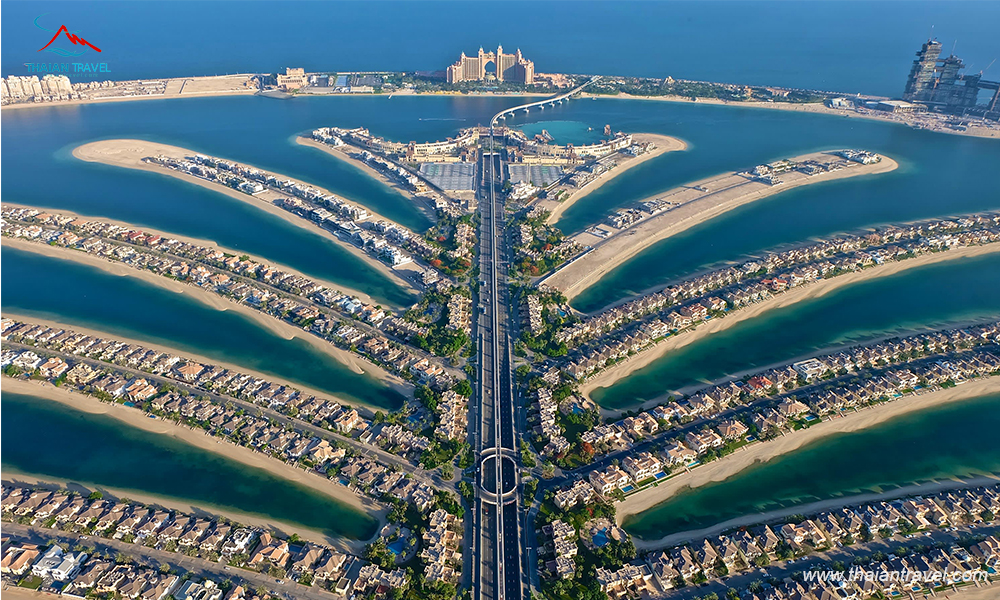 Đảo Cọ Palm Island tại Dubai Kỳ vĩ hòn đảo nhân tạo lớn nhất thế giới