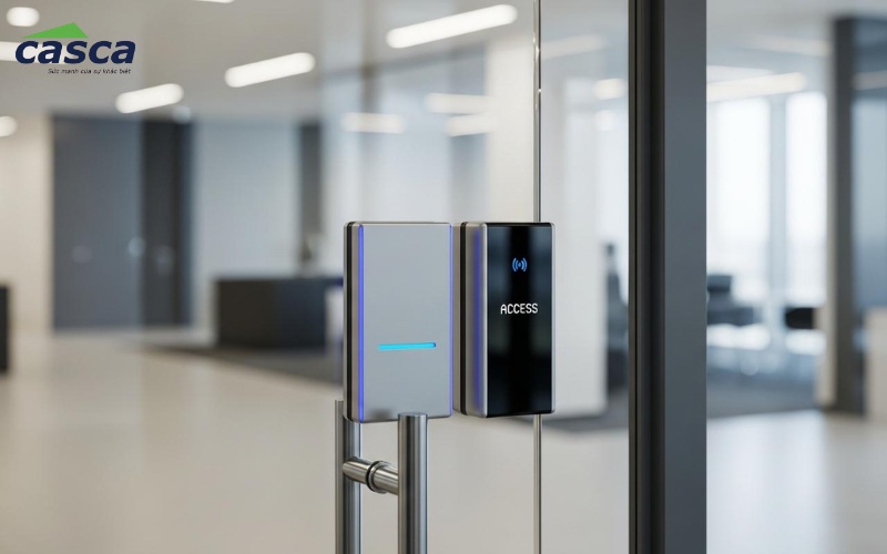 Kiểm soát mở cửa tự động bằng thẻ từ RFID/NFC