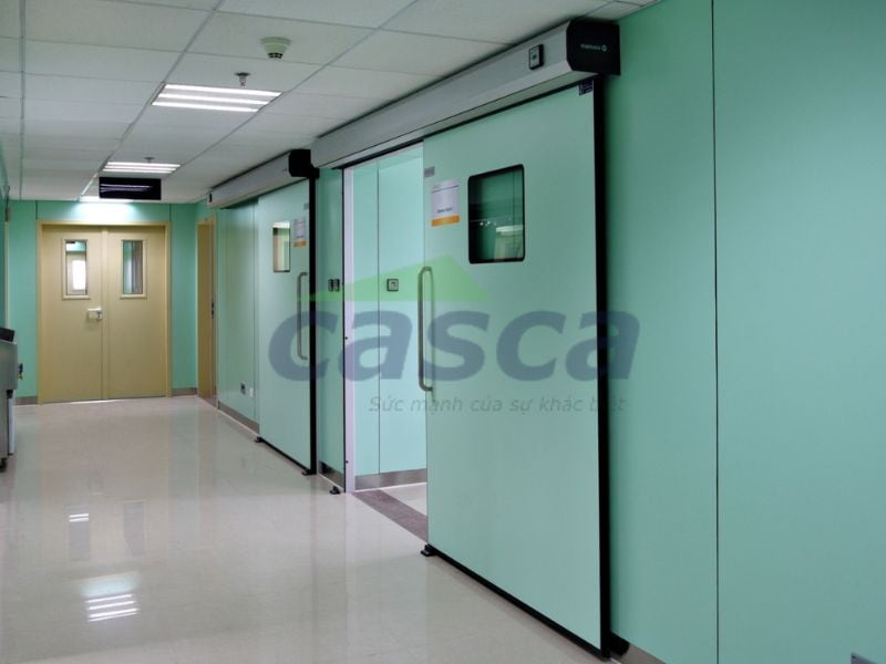 CASCA - Địa chỉ thi công lắp đặt cửa tự động bệnh viện uy tín, giá rẻ