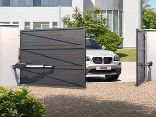 Cổng mở tự động tay đòn là gì? 1 cong mo tu dong tay don