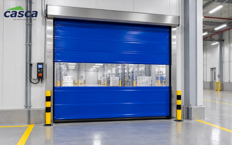 Cửa cuốn nhanh PVC tiêu chuẩn