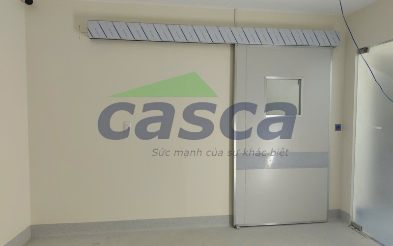 Cửa tự động 1 cánh là loại cửa có một cánh tự động đóng mở khi người di chuyển đi qua