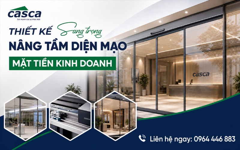 CASCA Việt Nam cung cấp và lắp đặt cửa tự động uy tín tại Bình Dương